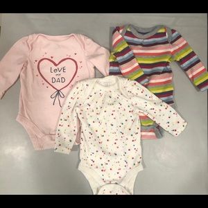 🍁3/$20 Baby Gap Onesie Lot, 3-6 months 🍁